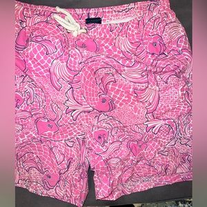 Men’s Vintage Lily Pulitzer Via Palm Beach Swim Trunks